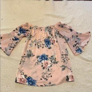 Off the shoulder top